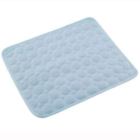 Dog Cooling Mat Summer Pets Cold Bed Extra Large For Small Big Dogs Pet Accessories Cat Durable Blanket Sofa Cat Ice Pad Blanket Pet Products (Option: Light Blue-2XL150*100cm)